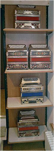 3-reihige Harmonikas